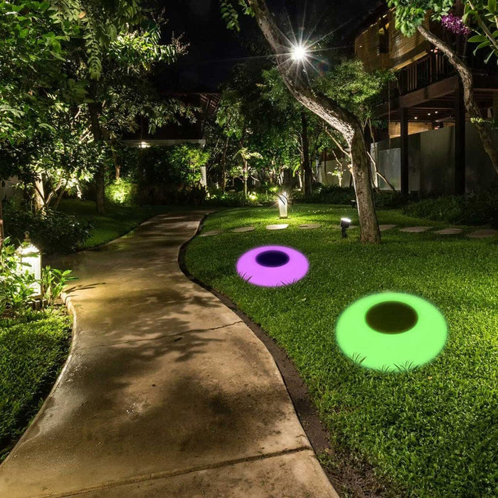 Automatic Solar Pool Light with Remote Control, IP67 Waterproof, Adjustable Brightness and Color Modes, Ideal for All Weather Conditions-ErisView-6