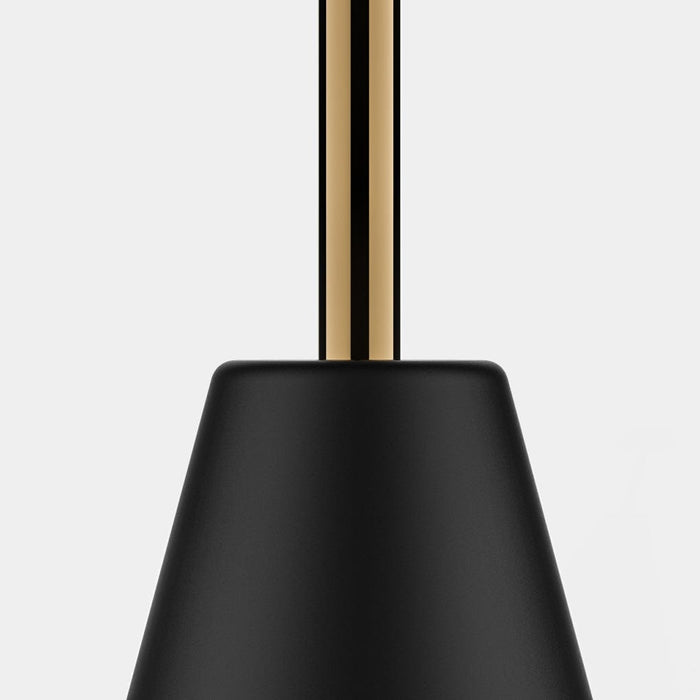 Black Tabletop CandleStick-Copper-Plated Metal-ErisView