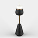 Black Tabletop CandleStick-with candle-ErisView