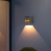 Bright Outdoor Wall Light with Wide Illumination Range, Transparent Glass Lampshade, and Built-in LED for Courtyard, Hall, Balcony, and Garden-ErisView-7