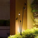 Brisa Triple Outdoor LED Floor Lamp, Hardwired, Ground-Installed, 360-Degree Adjustable Stems for Pathways & Garden Features, Durable & Stylish-ErisView-5