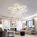 Ceiling Fans with Lights, Modern Dimmable Chandelier Ceiling Fan with Remote Control for Living Room Bedroom Dining Room-2-ErisView