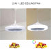 Chandelier Fan, Silent LED Fan for Bedroom Living Room Kitchen, Office Ceiling Fan-2-ErisView