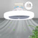 Chandelier Fan, Silent LED Fan for Bedroom Living Room Kitchen, Office Ceiling Fan-5-ErisView