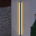 Chic Black Long LED Wall Lighting for Gardens, Garages, Balconies, and Fences, Modern Outdoor Light Fixtures for Glamorous Landscaping-ErisView-9