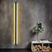 Chic Black Long LED Wall Lighting for Gardens, Garages, Balconies, and Fences, Modern Outdoor Light Fixtures for Glamorous Landscaping-ErisView-3