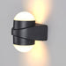 Chic Outdoor Wall Sconce with Textured Frosted Glass Lampshade, Waterproof Aluminum Alloy, Ideal for Home Decor, Balconies, and Aisles-ErisView-6