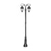 Classic 2-Head Outdoor Street Lamp, Rustproof, Waterproof Die-Cast Aluminum, Retro Design for Yard, Driveway, Patio, and Garden Lighting-ErisView-7