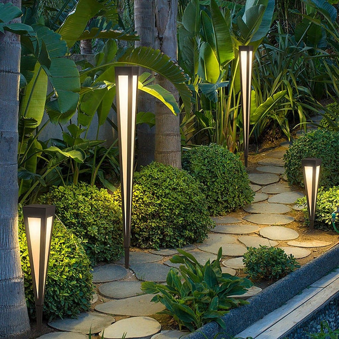 Classic Aluminum Outdoor Landscape Lighting Lamp, Durable, Rust-Resistant, and Perfect for Enhancing Your Garden or Courtyard-ErisView-5