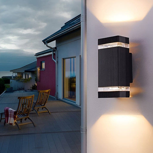 Classic Design Indoor/Outdoor Wall Lamp, Durable Aluminum, Fast Heat Dissipation, IP65 Waterproof, Perfect for Porch and Garden Lighting-ErisView-1