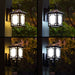 Classic Retro Pavilion Outdoor Wall Lights with Aluminum Metal Structure Transparent Glass Shade, Weather-Resistant Lanterns for Porch, Garage, Entrance-ErisView-6