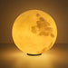 Creative Moon Shaped Outdoor Solar Light with Realistic Texture, Gradient Lighting, and IP65 Waterproof Design for Fence Posts and Gardens-ErisView-9