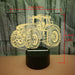 Creative Tractor Style 3D Illusion Lamp, Dimmable Touch Desk Lamp for Christmas Party Wedding Birthday Gift Room Decoration-ErisView