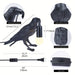 Crow Shaped Table Lamp Desk Lamp for Props, Unique Black Bird Accent Decor Table Lamps Light for Living Room Office Bedroom Dimension ErisView