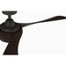 Dark Bronze Ceiling Fan, Mid Century Modern Ceiling Fan, 3 Blade Ceiling Fan with Light-7-ErisView