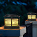 Decorative Solar Fence Post Light, Waterproof, Rust-Resistant, Long-Lasting Outdoor Pillar Light with Unique Pattern for Warm, Romantic Ambiance-ErisView-14