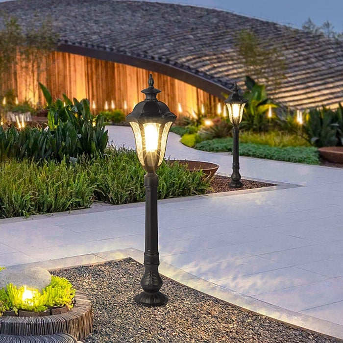 Dreamy and Romantic Outdoor Landscape Light with Irregular Lampshade, E27 High Brightness Lamp Cup, and Weather-Resistant Design for Gardens and Patios-ErisView-5