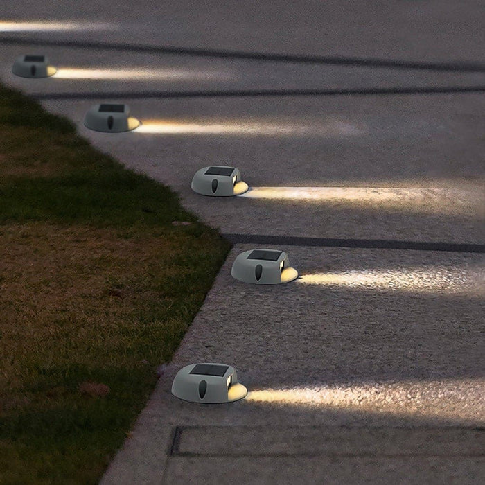 Durable ABS Solar Step Lights with High-Efficiency Polycrystalline Panels, Waterproof and Dustproof for Patio, Garden, and Stairs-ErisView-4