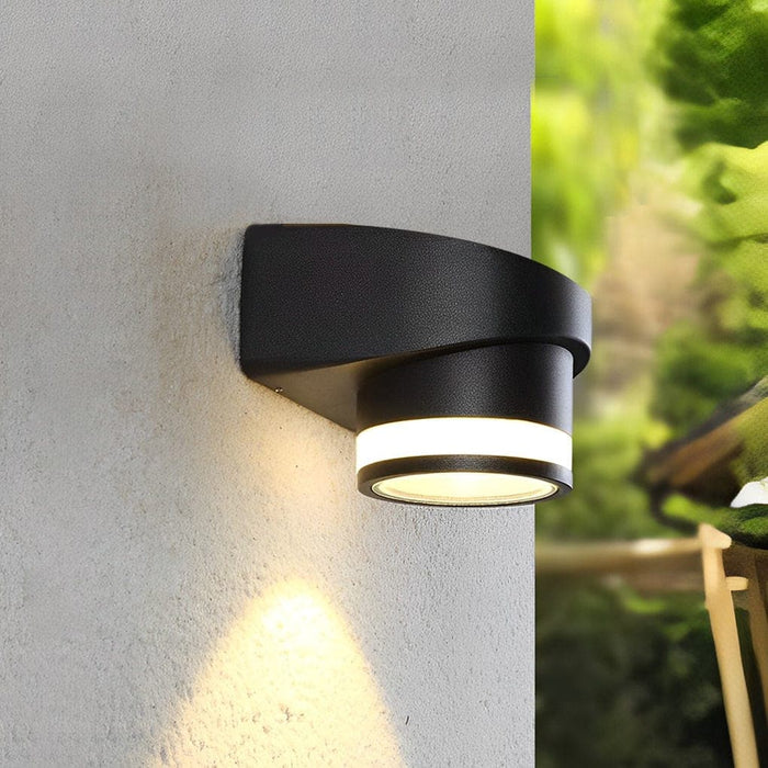 Durable Aluminum Alloy LED Outdoor Wall Light with IP65 Waterproof Design, Modern Reflective Sheets, and Rust-Proof Finish for Indoor/Outdoor Use-ErisView-14