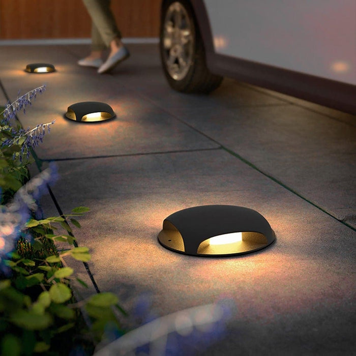 Durable Aluminum Alloy Recessed Step Light, High Brightness, Energy-Saving LED for Safe and Stylish Outdoor Walkways, Waterproof & Rust Proof-ErisView-2