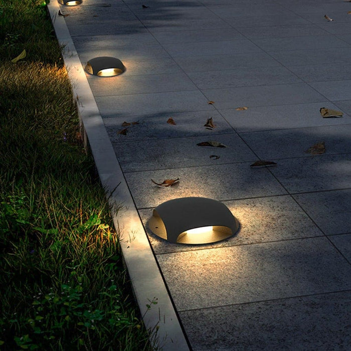 Durable Aluminum Alloy Recessed Step Light, High Brightness, Energy-Saving LED for Safe and Stylish Outdoor Walkways, Waterproof & Rust Proof-ErisView-5