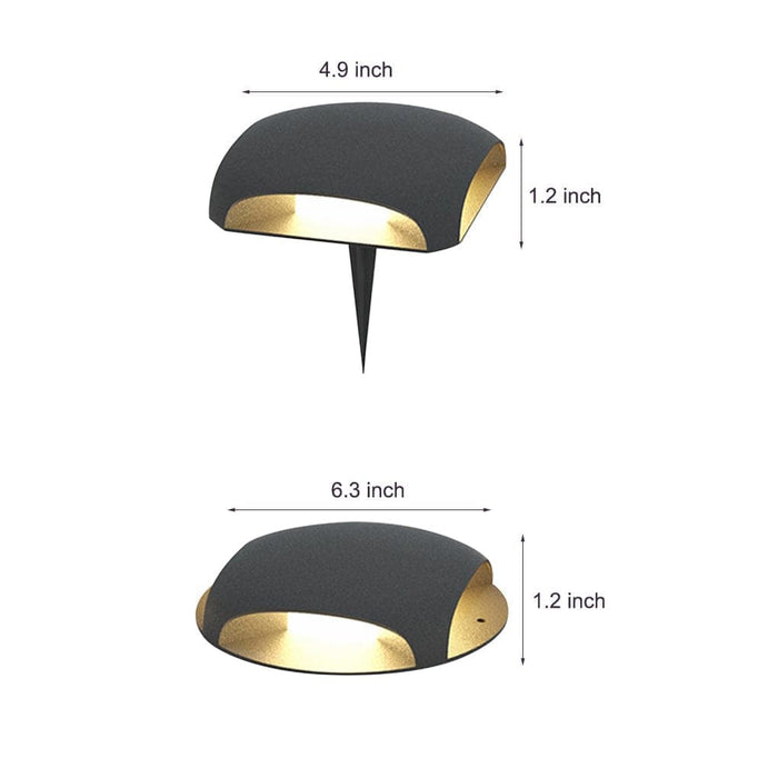 Durable Aluminum Alloy Recessed Step Light, High Brightness, Energy-Saving LED for Safe and Stylish Outdoor Walkways, Waterproof & Rust Proof-ErisView-6