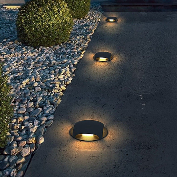 Durable Aluminum Alloy Recessed Step Light, High Brightness, Energy-Saving LED for Safe and Stylish Outdoor Walkways, Waterproof & Rust Proof-ErisView-13