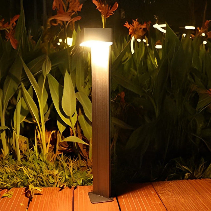 Durable Aluminum Alloy Solar Outdoor Light with High Conversion Polysilicon Panel, IP65 Waterproof, 100-Hour Illumination for Garden and Sidewalks-ErisView-11