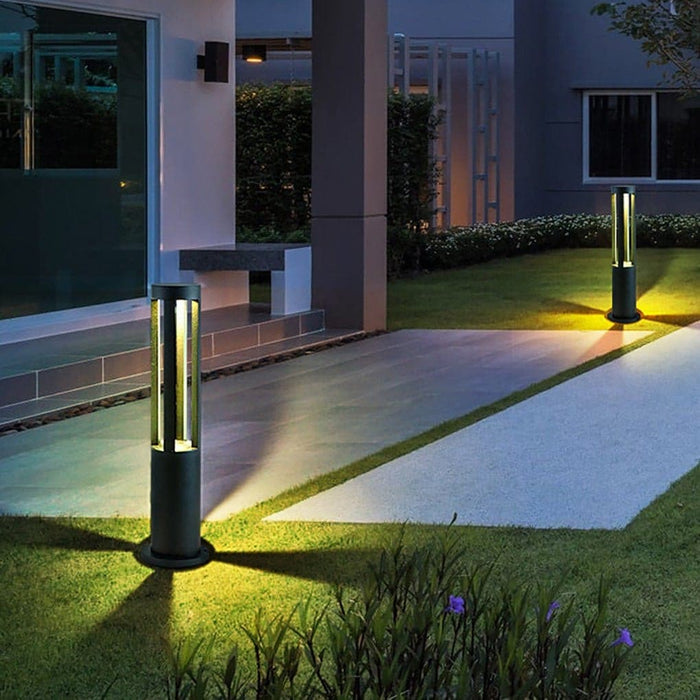 Durable Aluminum Die-Cast Minimalist Lawn Lamp with High-Efficiency Light Source, Waterproof for Outdoor Pathway Lighting, Energy Saving & Rust Resistant-ErisView-15