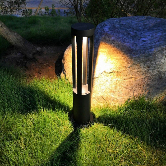 Durable Aluminum Die-Cast Minimalist Lawn Lamp with High-Efficiency Light Source, Waterproof for Outdoor Pathway Lighting, Energy Saving & Rust Resistant-ErisView-21