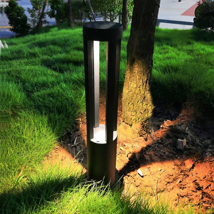 Durable Aluminum Die-Cast Minimalist Lawn Lamp with High-Efficiency Light Source, Waterproof for Outdoor Pathway Lighting, Energy Saving & Rust Resistant-ErisView-6