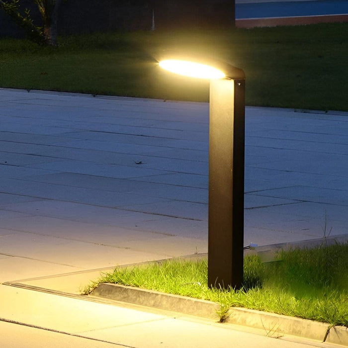 Durable Aluminum Die-Cast Outdoor Pathway Light with High Transmittance Lampshade, Waterproof Design for Gardens, Villas, and Parks-ErisView-5