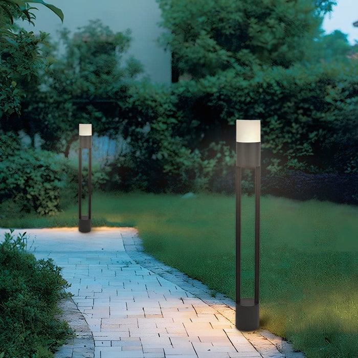 Durable Aluminum Die-Casting Outdoor Pathway Light with Hidden Waterproof Switch, Bright Acrylic Shade, Dust and Rust Proof for Various Outdoor Scenes-ErisView-12