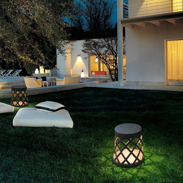 Durable Aluminum Outdoor Lanterns with Built-in LED Lights for Garden and Patio, Modern and Traditional Design, Weather-Resistant-ErisView-3