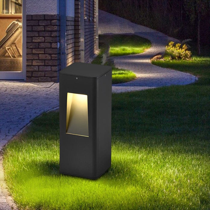 Durable Aluminum Outdoor Pathway Lights, Weatherproof, Rustproof, and Perfect for Gardens, Lawns, Patios, and More, Available in Two Heights-ErisView-8