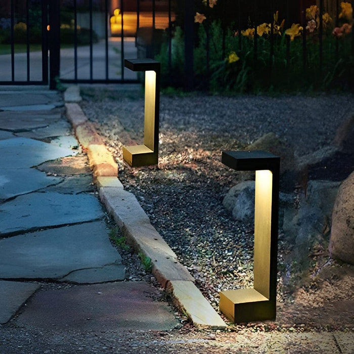 Durable Aluminum Outdoor Post Light with High Brightness COB, Waterproof and Rust-Proof Pathway Light for Garden, Lawn, and Yard Decoration-ErisView-4