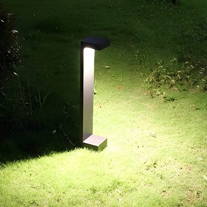 Durable Aluminum Outdoor Post Light with High Brightness COB, Waterproof and Rust-Proof Pathway Light for Garden, Lawn, and Yard Decoration-ErisView-5