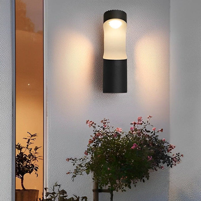 Durable Aluminum Outdoor Wall Lamp with High-Transmittance Acrylic Shade, Waterproof and Rustproof, Built-in LED for Bright, Energy-Efficient Lighting-ErisView-4