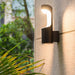 Durable Aluminum Outdoor Wall Lamp with High-Transmittance Acrylic Shade, Waterproof and Rustproof, Built-in LED for Bright, Energy-Efficient Lighting-ErisView-11