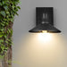 Durable Aluminum Outdoor Wall Light with Glass Lampshade, E26 Compatible, Waterproof, Fast Heat Dissipation, Rust-Resistant, Ideal for Warm Ambiance-ErisView-14