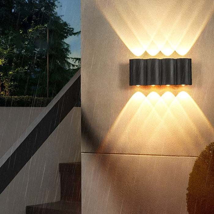 Durable Aluminum Outdoor Wall Light with High Brightness LED, Unique Light Effect, and Intelligent Waterproof Design for Long-lasting Use-ErisView-20