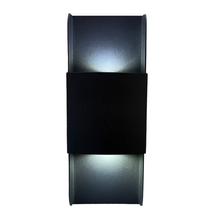 Durable Aluminum Outdoor Wall Light with High Brightness LED, Waterproof Design, and Glass Lampshade for Villas, Courtyards, and Balconies-ErisView-8