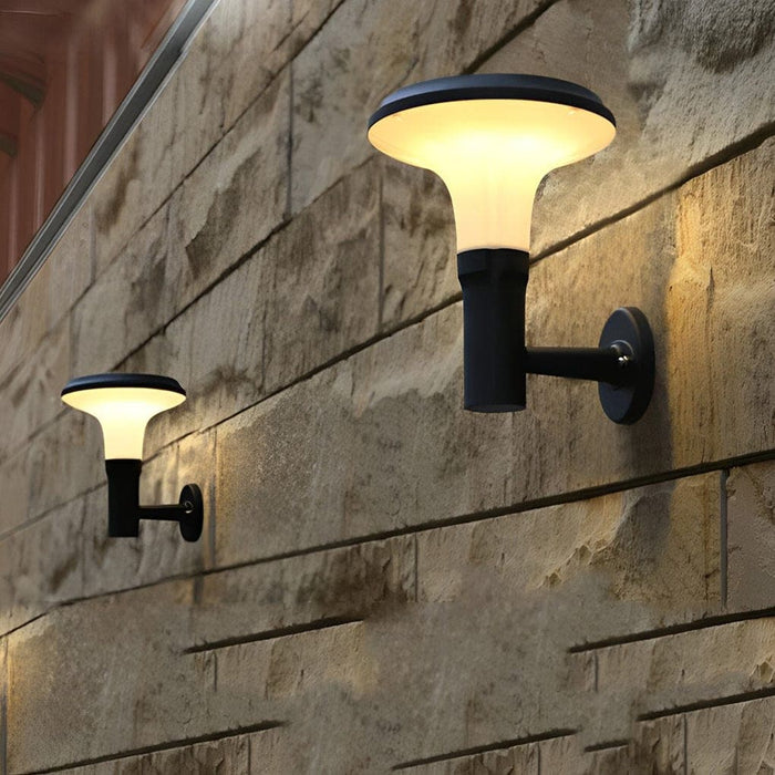 Durable Aluminum Outdoor Wall Light with High-Efficiency Solar Panel, Fast Charging, Waterproof, Rust-Resistant, and Overcharge Protection-ErisView-1