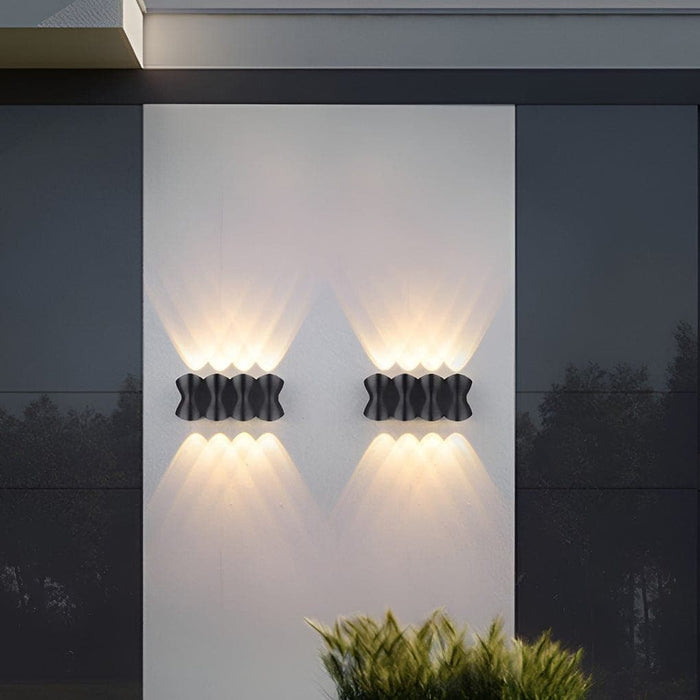 Durable Aluminum Outdoor Wall Light with LED Lamp, High Light Transmittance Lens, and Waterproof Sealing for Excellent Heat Dissipation and Long Life-ErisView-3