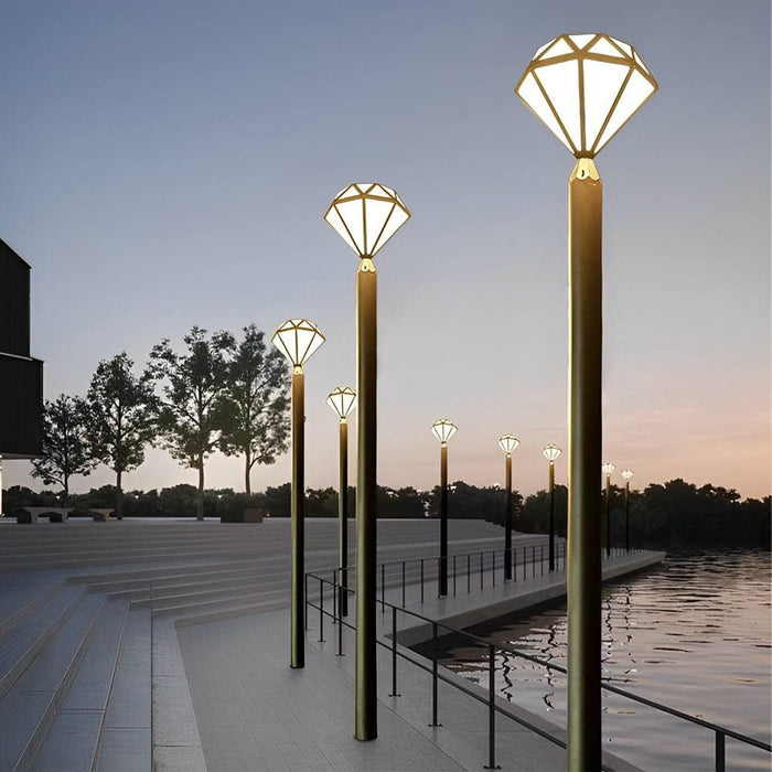 Durable Aluminum Pathway Light with High Transmittance Lampshade, Anti-Rust Treatment, and Intelligent Control Circuit for Garden and Outdoor Use-ErisView-13