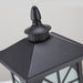 Durable Aluminum Post Lamp with Frosted Glass Shade, Waterproof, Rust-Proof, Ideal for Garden, Villa Fence, and Gate Post, 3 Styles Available-ErisView-12