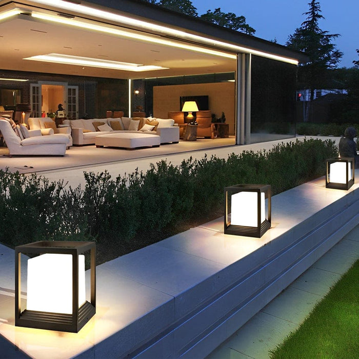 Durable Aluminum Solar Deck Post Lights with High Brightness LED, Rust Proof, Energy Saving, and Weather Resistant for Warm Outdoor Ambiance-ErisView-2