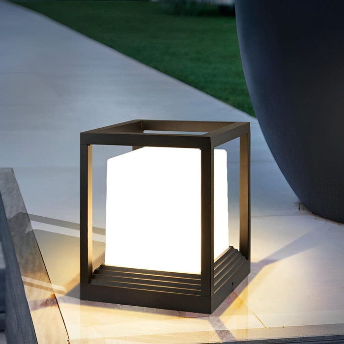 Durable Aluminum Solar Deck Post Lights with High Brightness LED, Rust Proof, Energy Saving, and Weather Resistant for Warm Outdoor Ambiance-ErisView-1