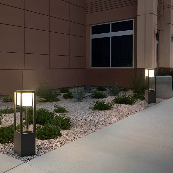 Durable Aluminum and Acrylic Outdoor Lawn Lights, Stylish, Weather-Resistant, Energy-Saving Solar Options for Gardens, Courtyards, and Paths-ErisView-9