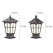 Durable Aluminum and Glass Outdoor Post Lamps with LED Solar Options, Rustproof, Energy-Efficient, and Easy to Install for Fence, Post, or Deck-ErisView-9